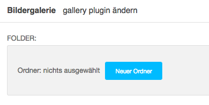 Detail Plugin Bildergalerie