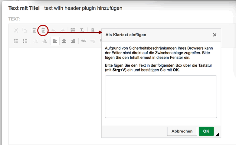 Text aus pdf-Dateien einfügen
