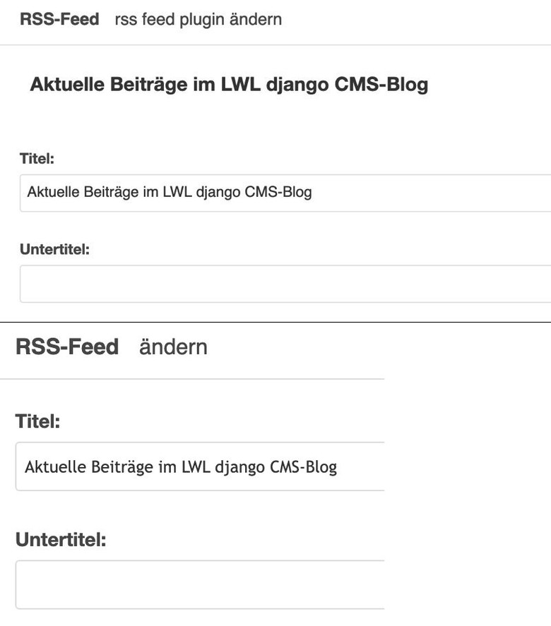Screenshot Bearbeiten-Fenster vor und nach dem Update vom 15.01.24